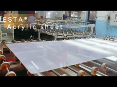 Lembar Diffuser Akrilik Transparan Panel Akrilik 10mm Untuk Lampu Fluoresen