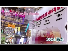 Panel pemisah akrilik yang dapat dilepas Lembar akrilik PMMA untuk partisi