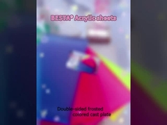 Akrilik tahan lama Ekstrusi Lembar Terjelas Ekstrusi Lembar Akrilik 1.0mm-12mm