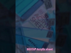 SGS Lembar Akrilik Iridescent Bahan PMMA Lembar Akrilik Multicolor