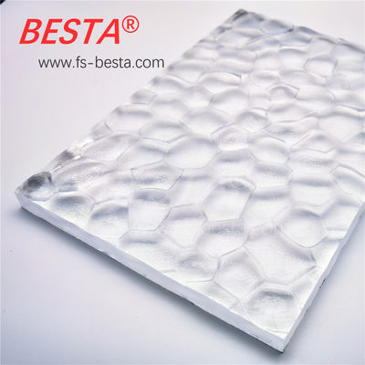 Lembar Plastik Polystyrene Kekerasan Jelas Lembar plexiglass dekoratif 8mm~30mm