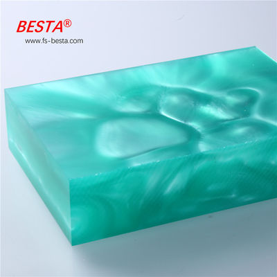 Lembar Plastik Polystyrene Kekerasan Jelas Lembar plexiglass dekoratif 8mm~30mm