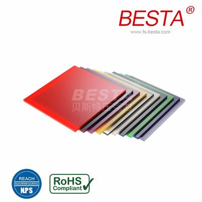 BESTA Flame Retardant Transparent Acrylic Sheets 12mm Disesuaikan