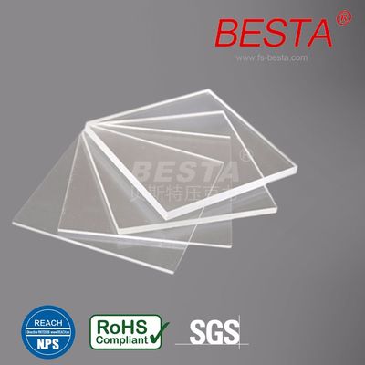 BESTA Flame Retardant Transparent Acrylic Sheets 12mm Disesuaikan