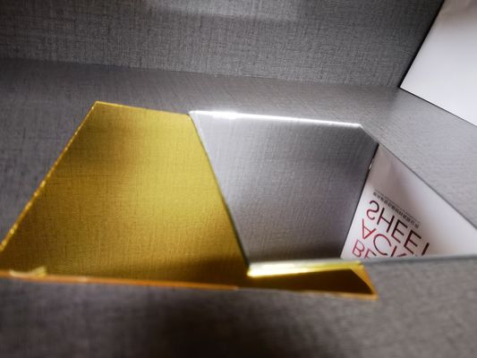 Lembar cermin Perspex dekoratif yang dapat disesuaikan dengan film pelindung Pe yang tahan abrasi