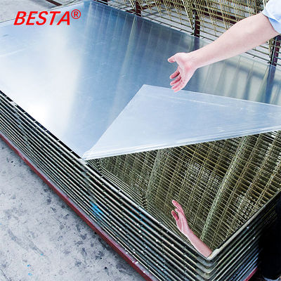 Rose Gold Pmma Extruded Acrylic Sheets Untuk Laser Cutting 2mm-120mm