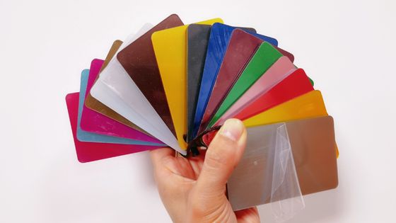 Rose Gold Pmma Extruded Acrylic Sheets Untuk Laser Cutting 2mm-120mm