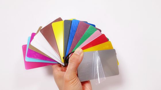 Modern Silver Mirror Acrylic Sheets Untuk Laser Cutting Cuaca Buktinya