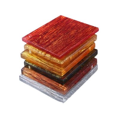 Cell Cast Wood Grain Acrylic Sheet Waterproof Acrylic Sheet 5-40mm