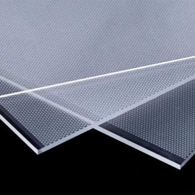 Permukaan yang halus Virgin Extruded Acrylic Sheet tahan UV dengan ketahanan cuaca yang sangat baik